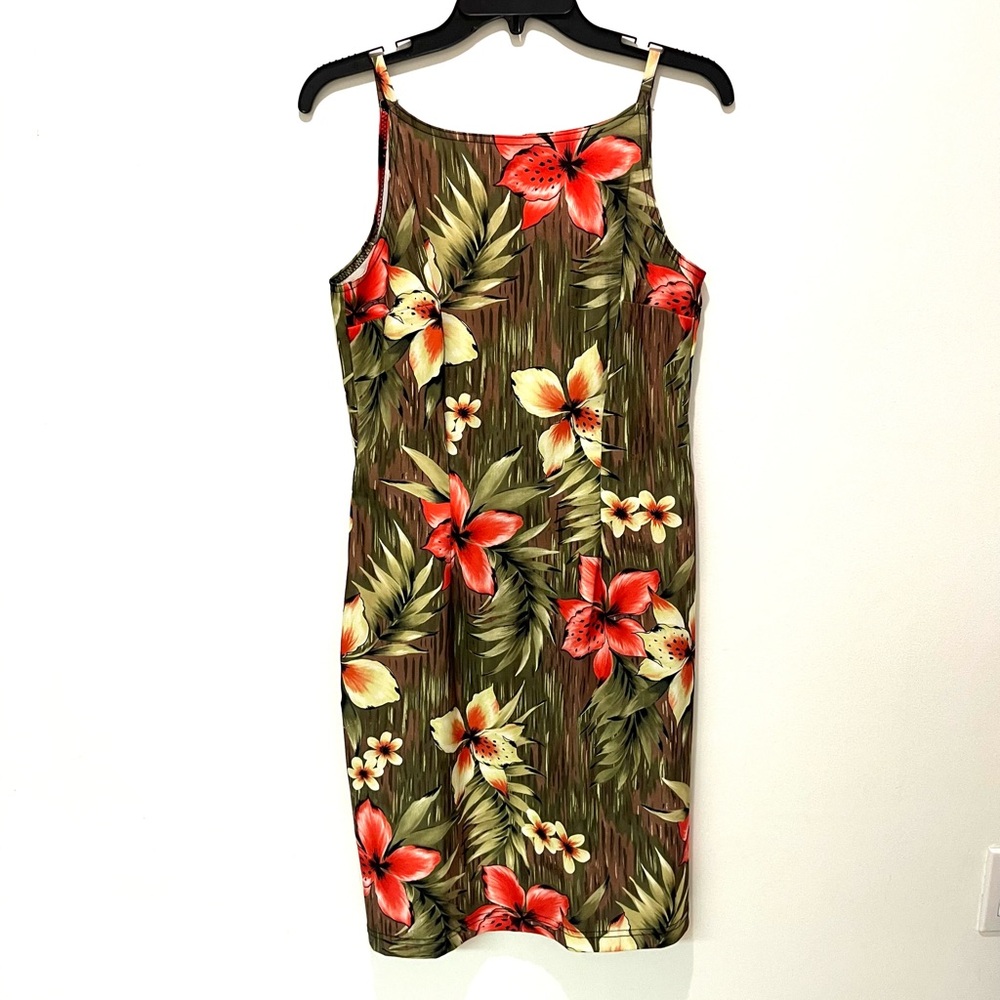 2/$20 - Gorgeous Floral Tropical Print Dress - 6/7 - Jody of California